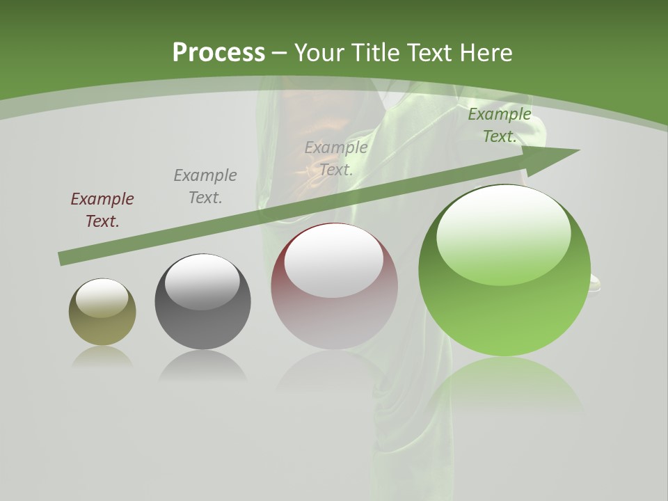 Posing Moving Flexibility PowerPoint Template