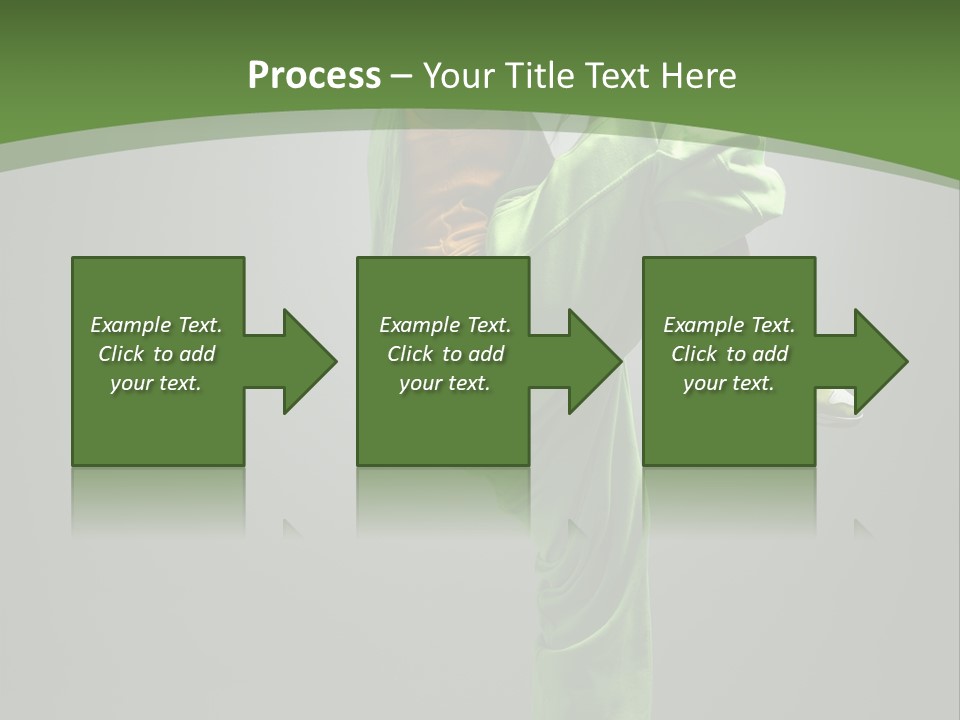 Posing Moving Flexibility PowerPoint Template