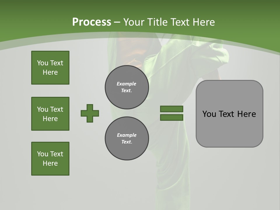 Posing Moving Flexibility PowerPoint Template