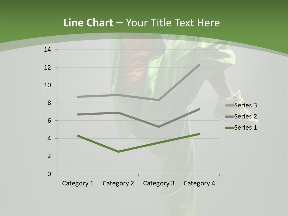 Posing Moving Flexibility PowerPoint Template