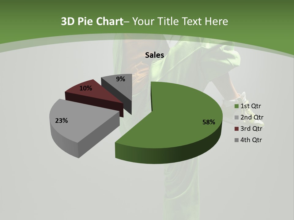 Posing Moving Flexibility PowerPoint Template