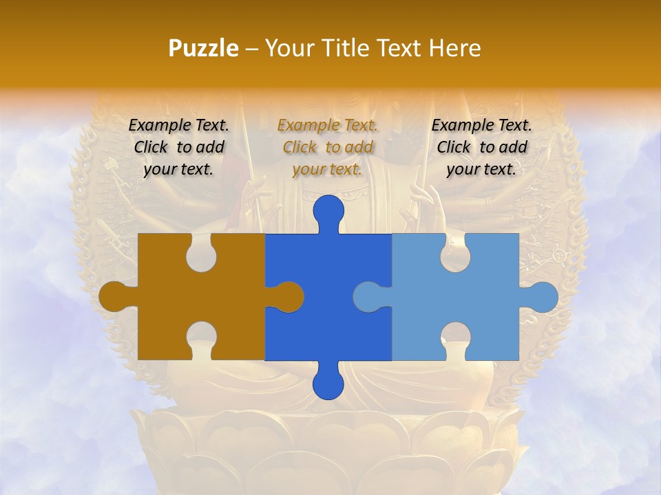 Photography Gilt China PowerPoint Template