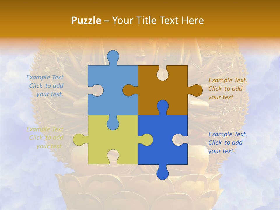 Photography Gilt China PowerPoint Template