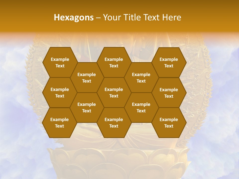 Photography Gilt China PowerPoint Template