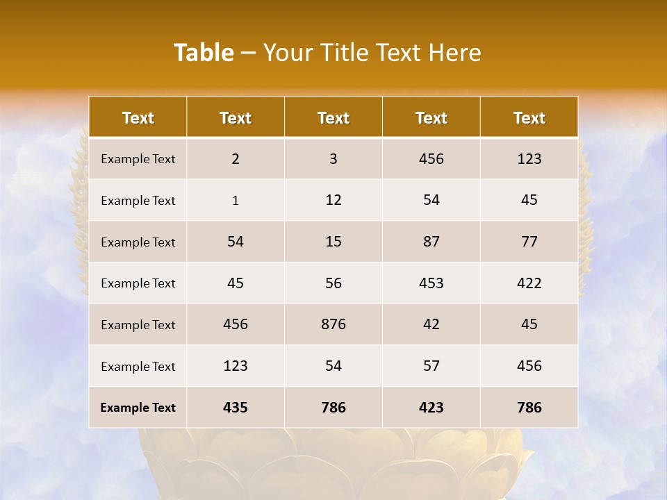 Photography Gilt China PowerPoint Template