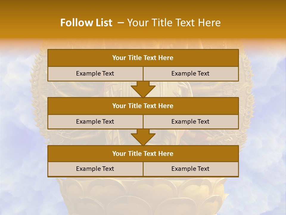 Photography Gilt China PowerPoint Template