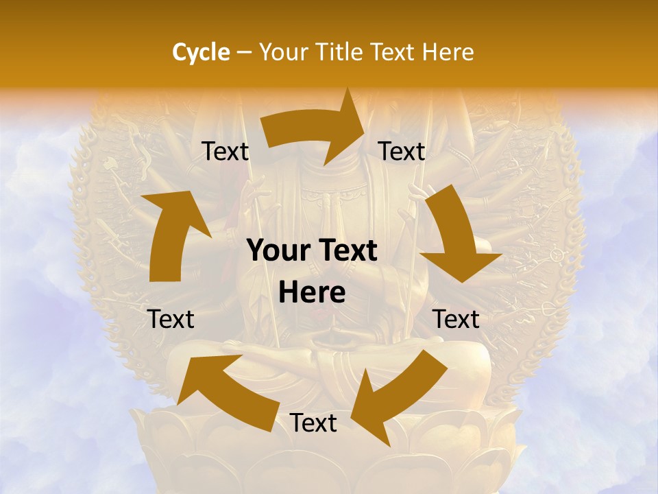 Photography Gilt China PowerPoint Template