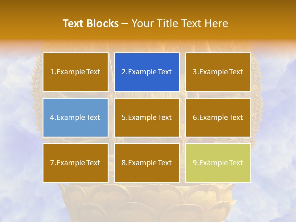Photography Gilt China PowerPoint Template