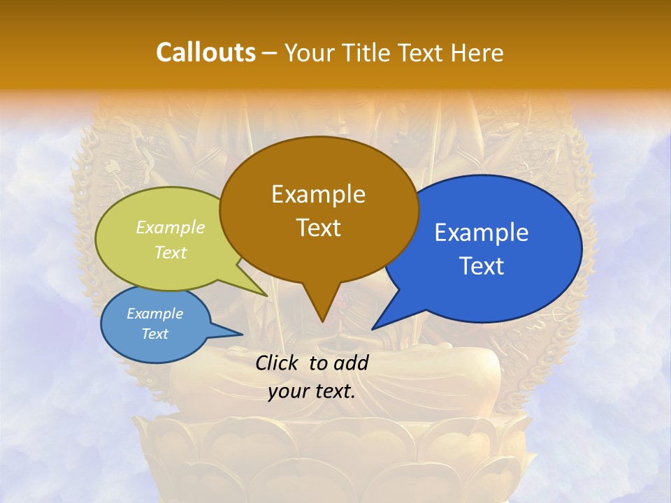 Photography Gilt China PowerPoint Template