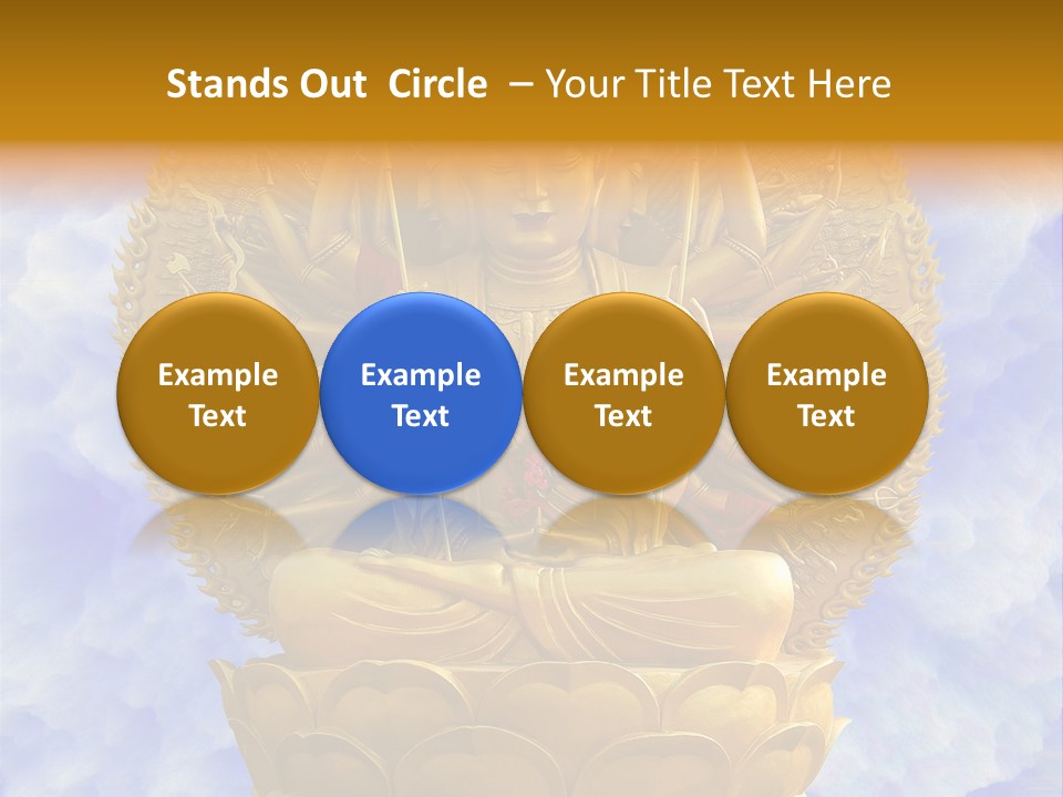 Photography Gilt China PowerPoint Template