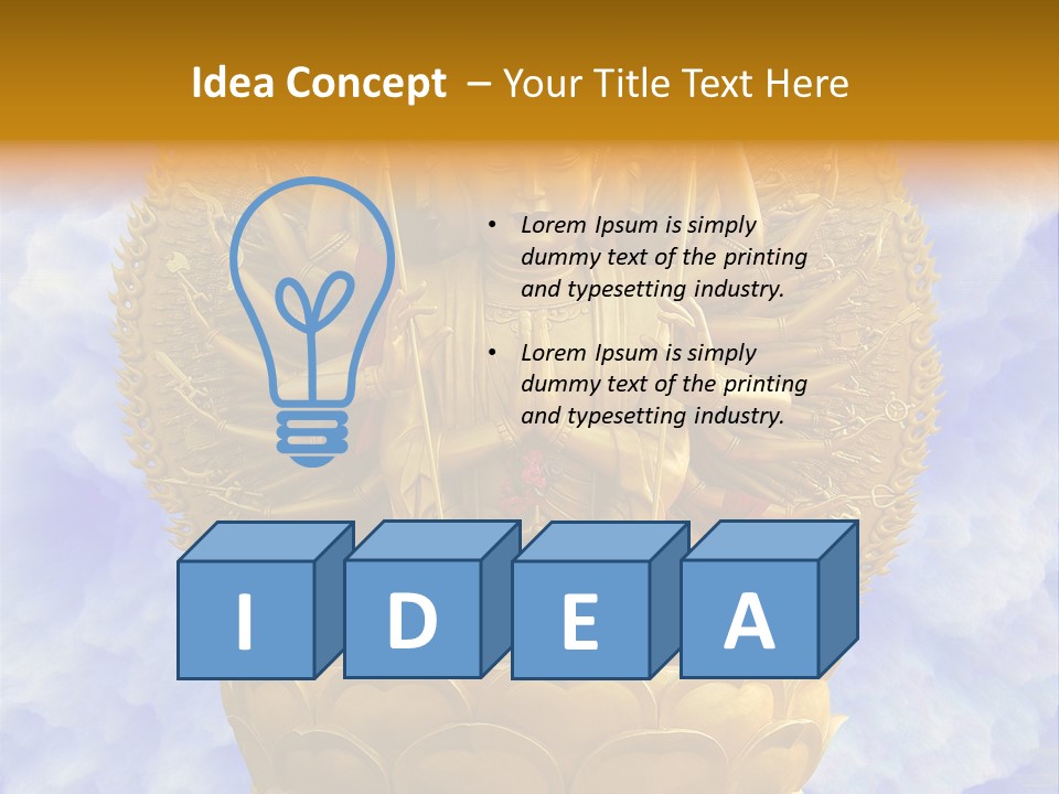 Photography Gilt China PowerPoint Template