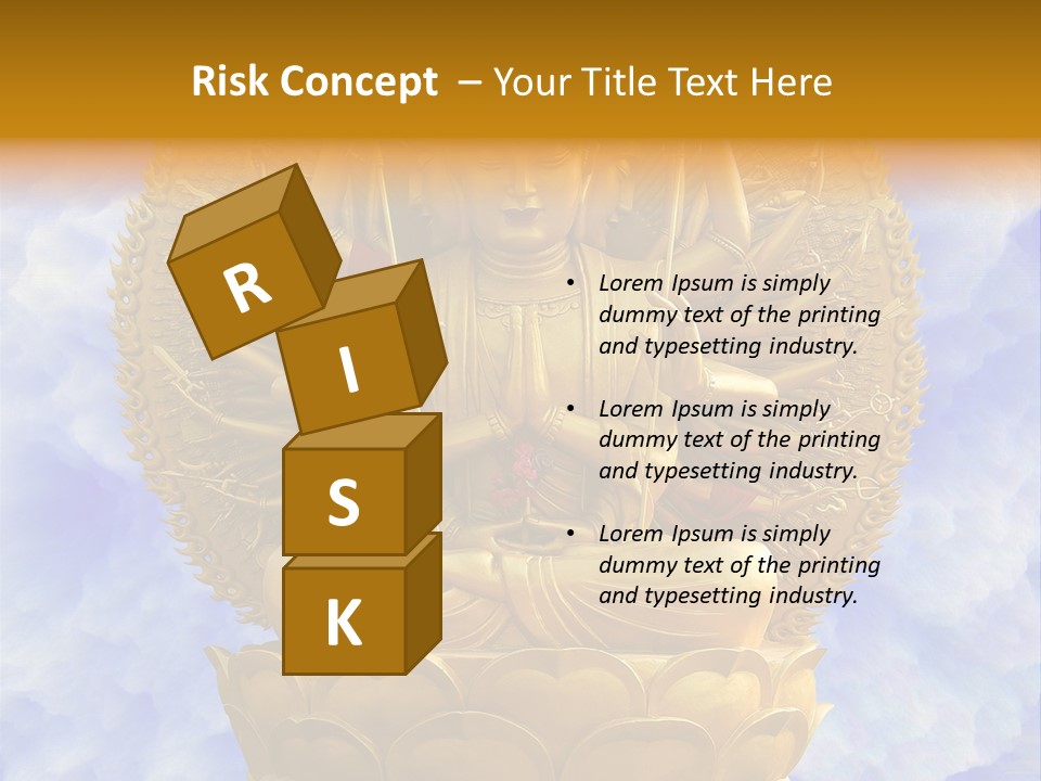 Photography Gilt China PowerPoint Template