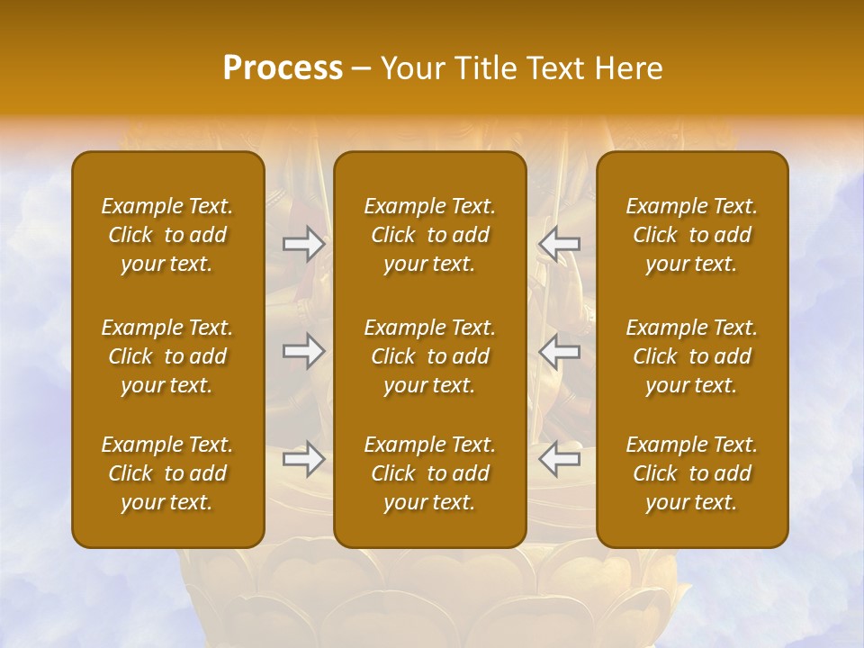 Photography Gilt China PowerPoint Template