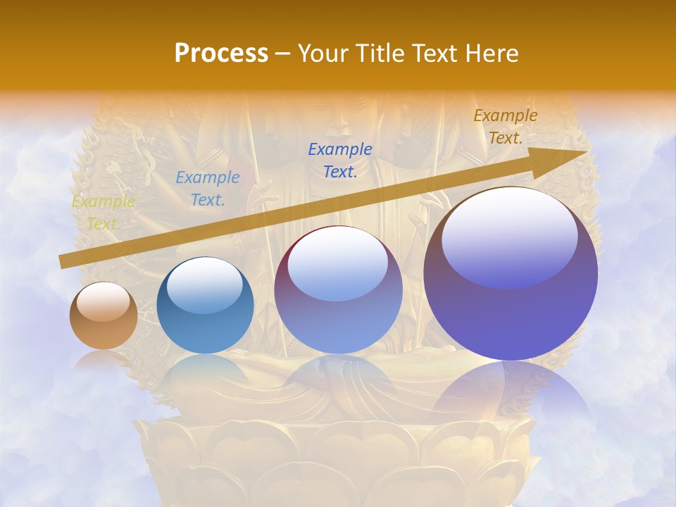 Photography Gilt China PowerPoint Template