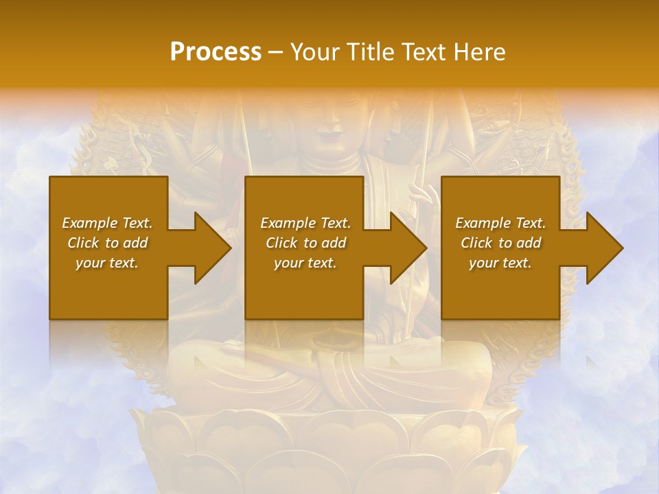 Photography Gilt China PowerPoint Template