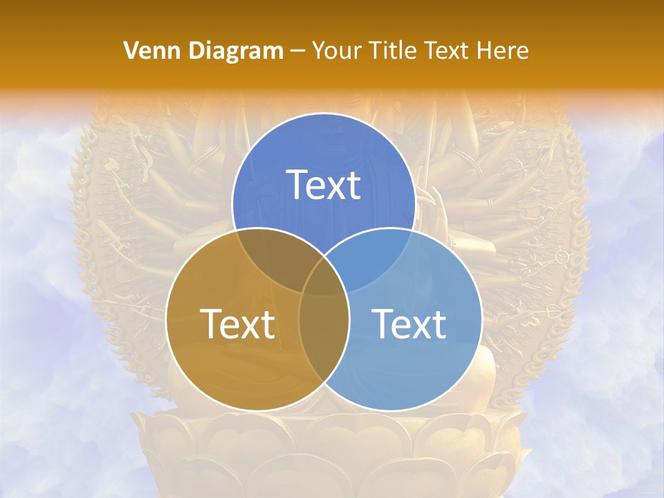 Photography Gilt China PowerPoint Template