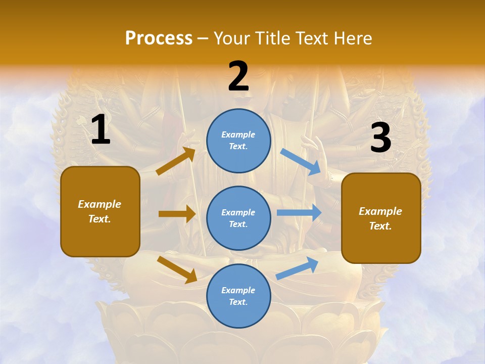 Photography Gilt China PowerPoint Template