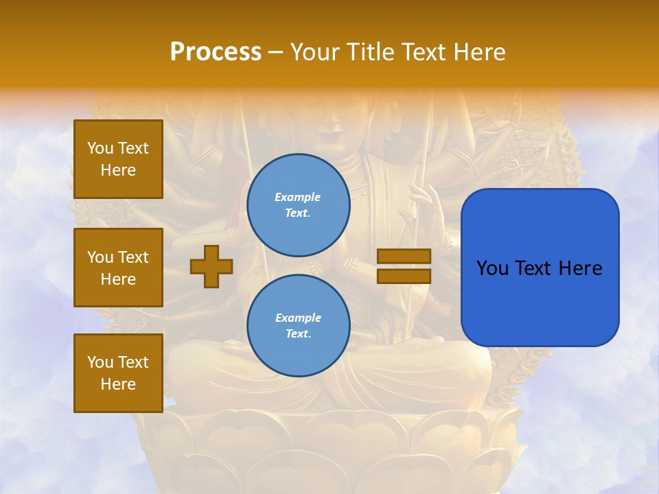 Photography Gilt China PowerPoint Template