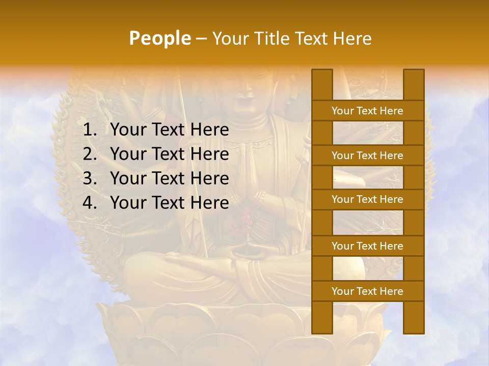 Photography Gilt China PowerPoint Template