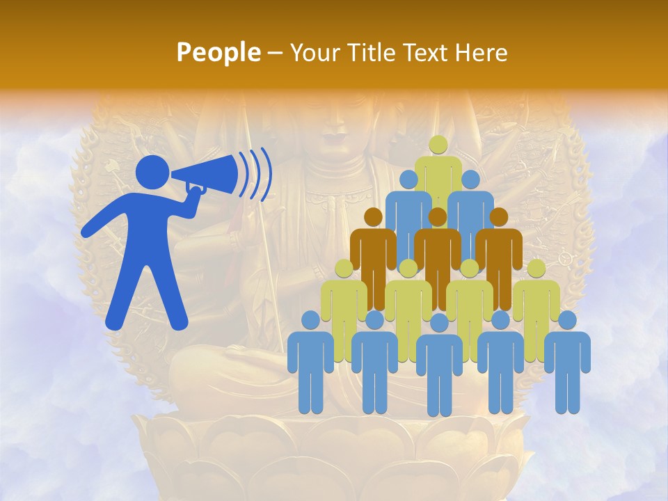 Photography Gilt China PowerPoint Template