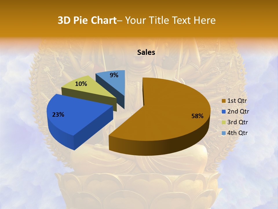 Photography Gilt China PowerPoint Template