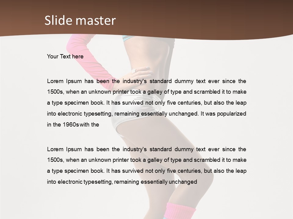 Performer Action Elegance PowerPoint Template