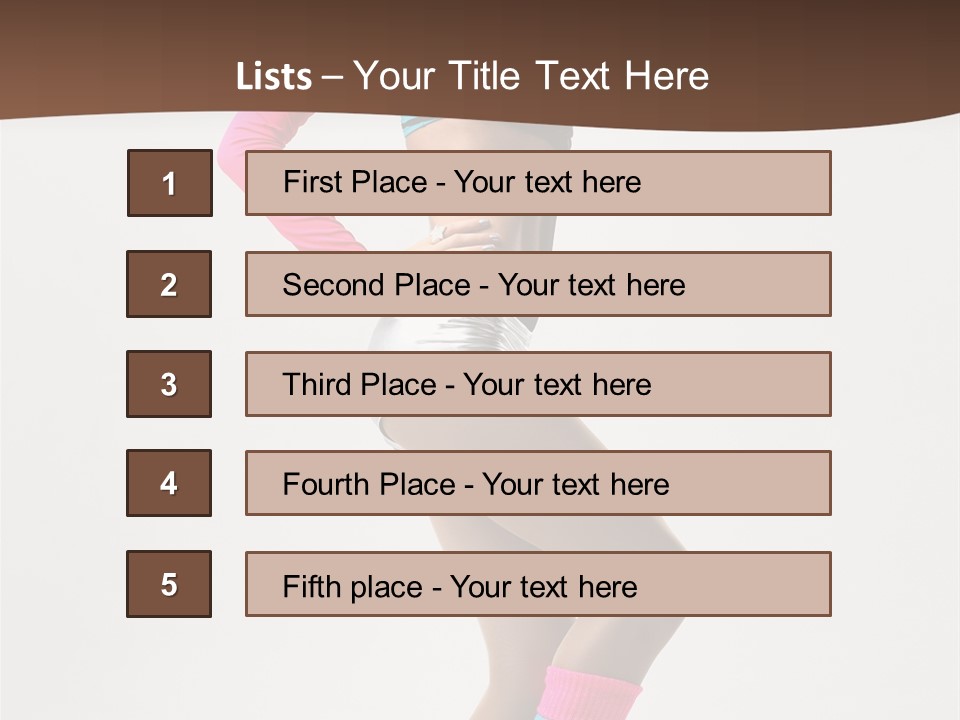 Performer Action Elegance PowerPoint Template