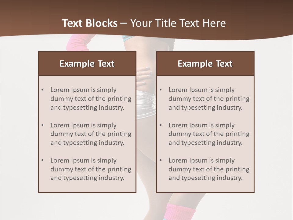 Performer Action Elegance PowerPoint Template