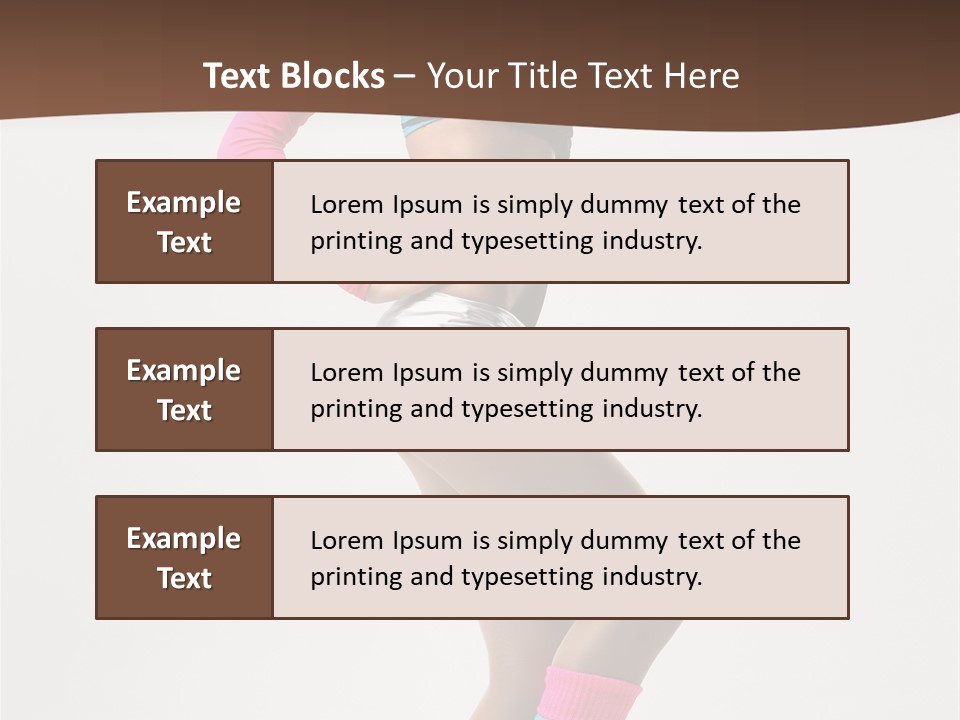 Performer Action Elegance PowerPoint Template