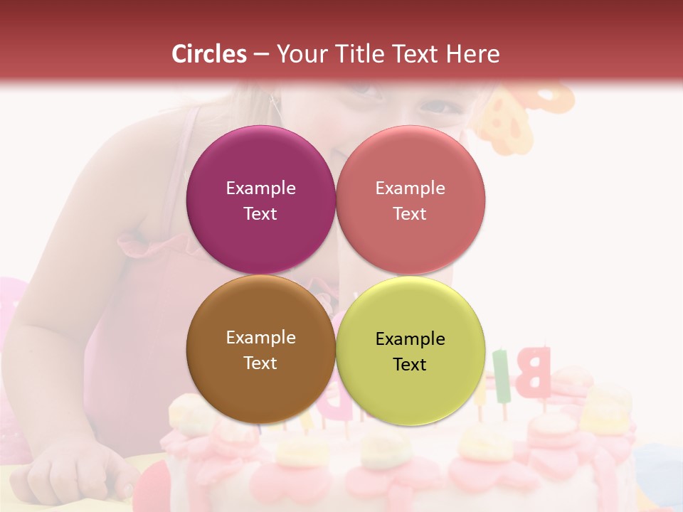 Looking Camera Birthday PowerPoint Template