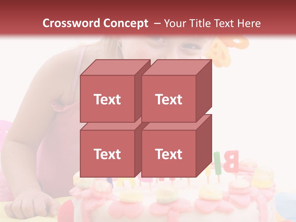 Looking Camera Birthday PowerPoint Template