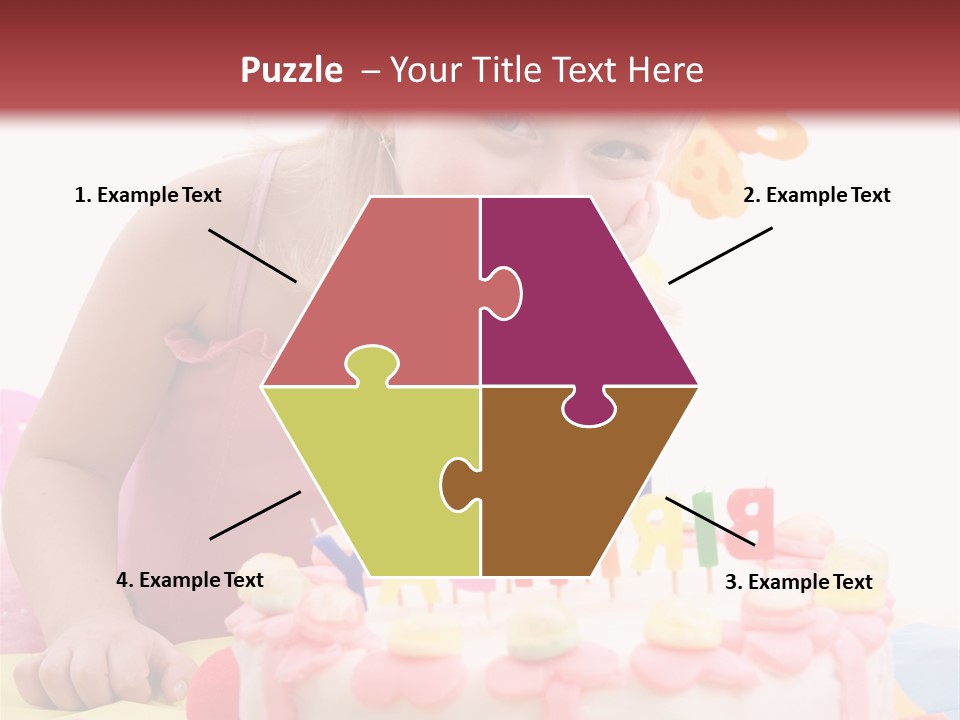 Looking Camera Birthday PowerPoint Template