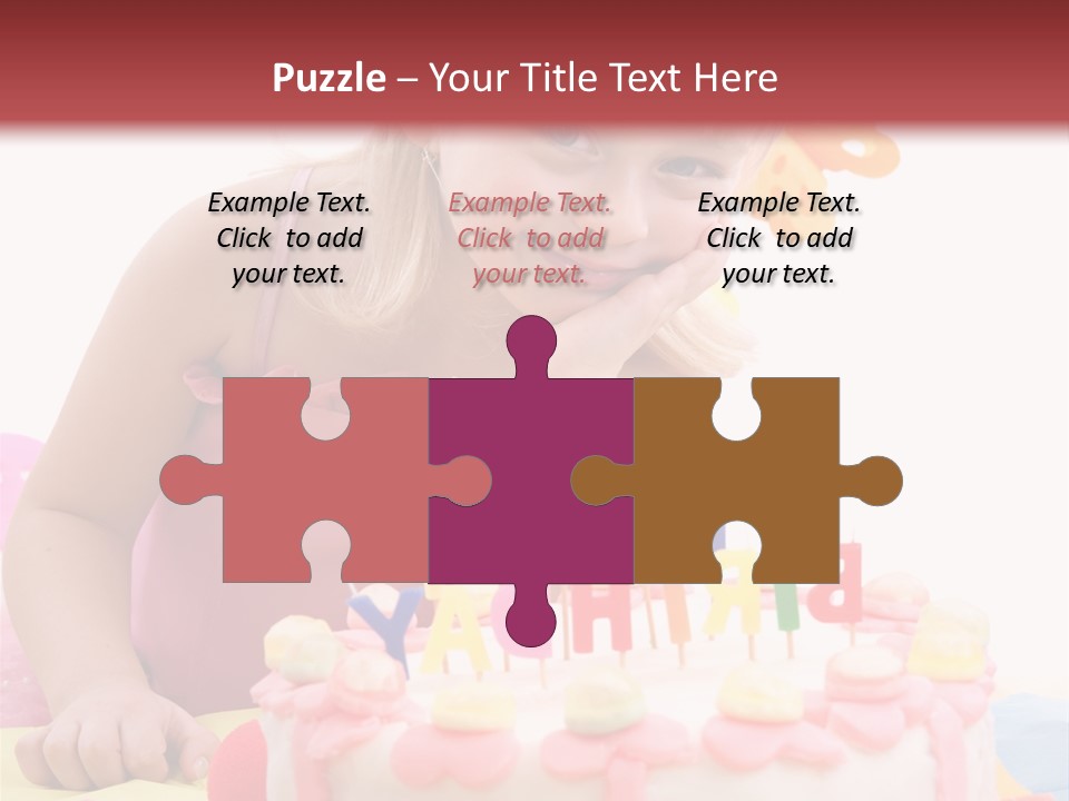 Looking Camera Birthday PowerPoint Template