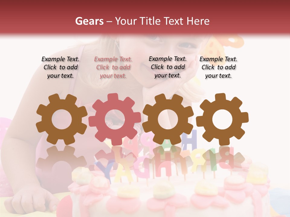 Looking Camera Birthday PowerPoint Template