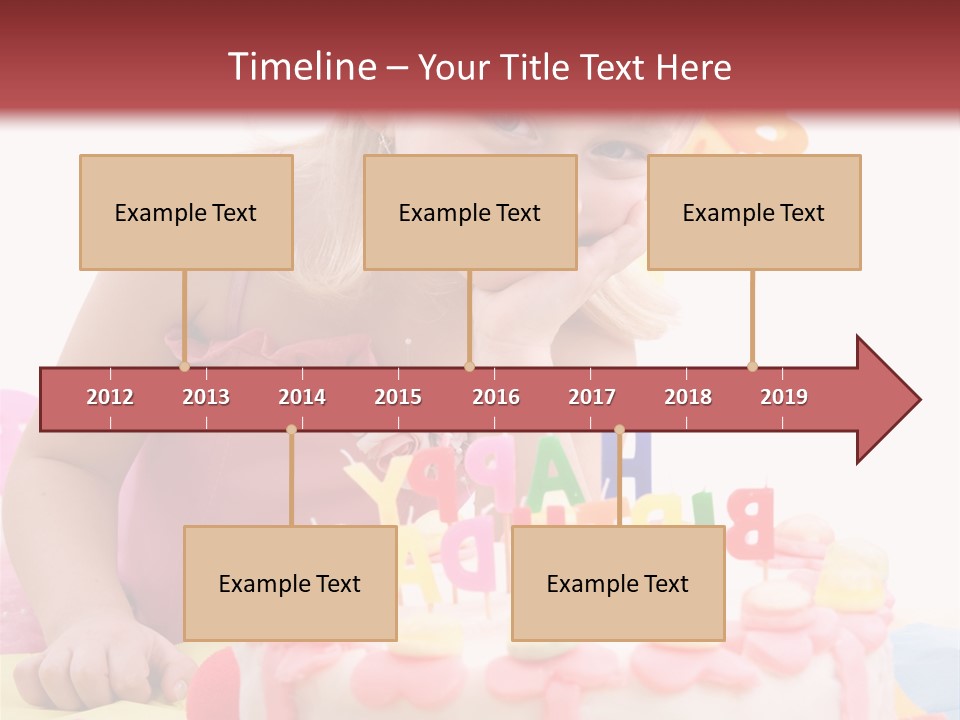 Looking Camera Birthday PowerPoint Template