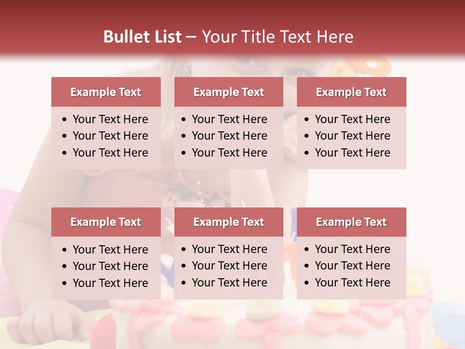 Looking Camera Birthday PowerPoint Template