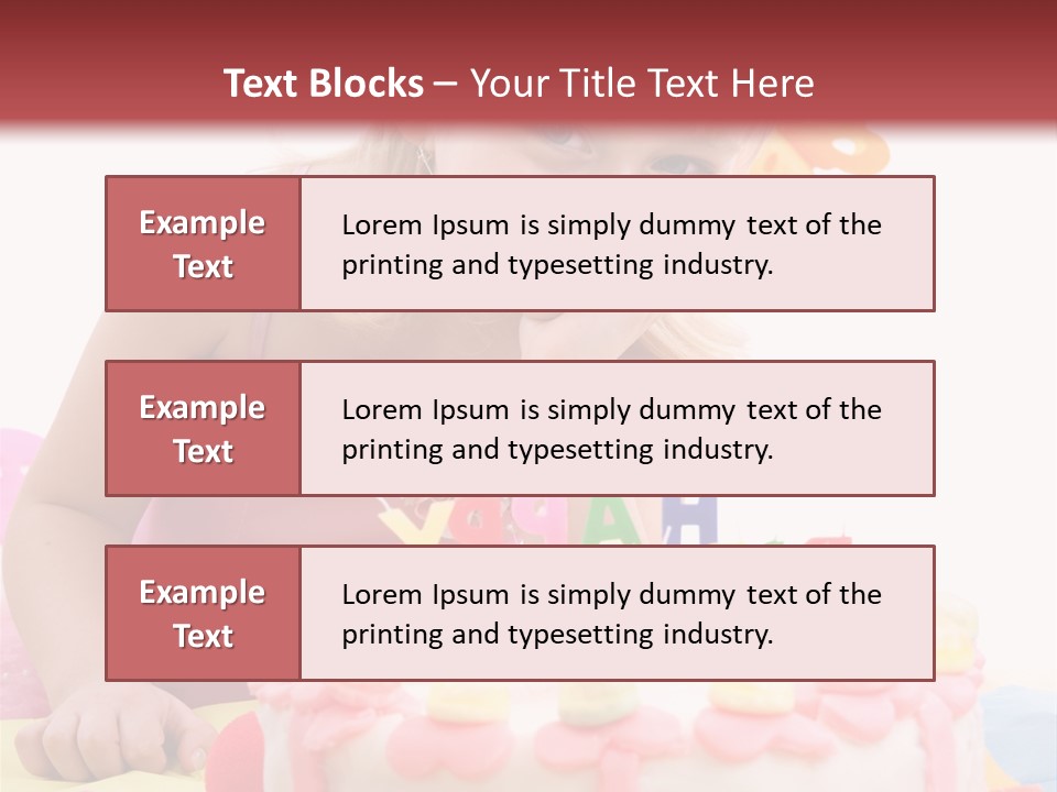 Looking Camera Birthday PowerPoint Template