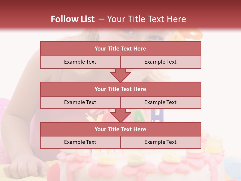 Looking Camera Birthday PowerPoint Template