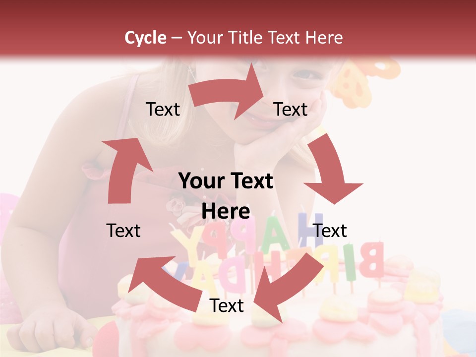 Looking Camera Birthday PowerPoint Template