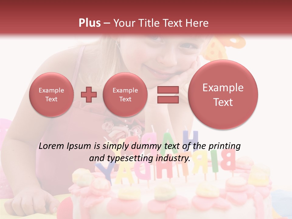 Looking Camera Birthday PowerPoint Template