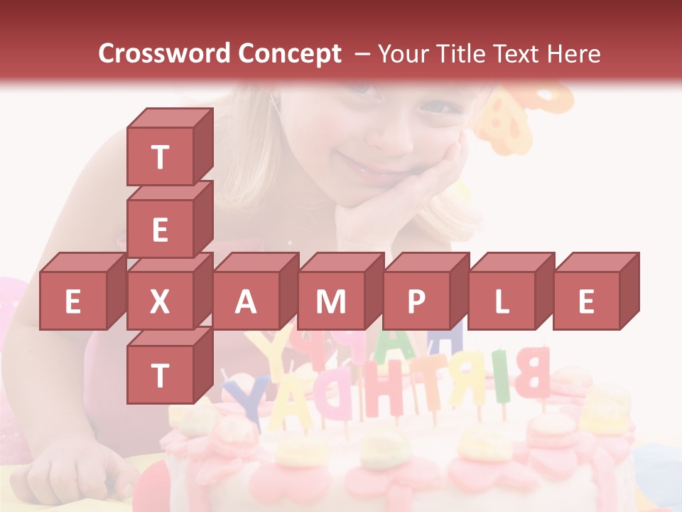 Looking Camera Birthday PowerPoint Template