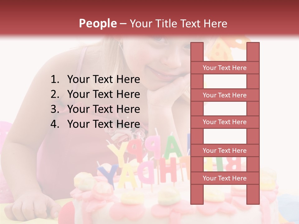 Looking Camera Birthday PowerPoint Template