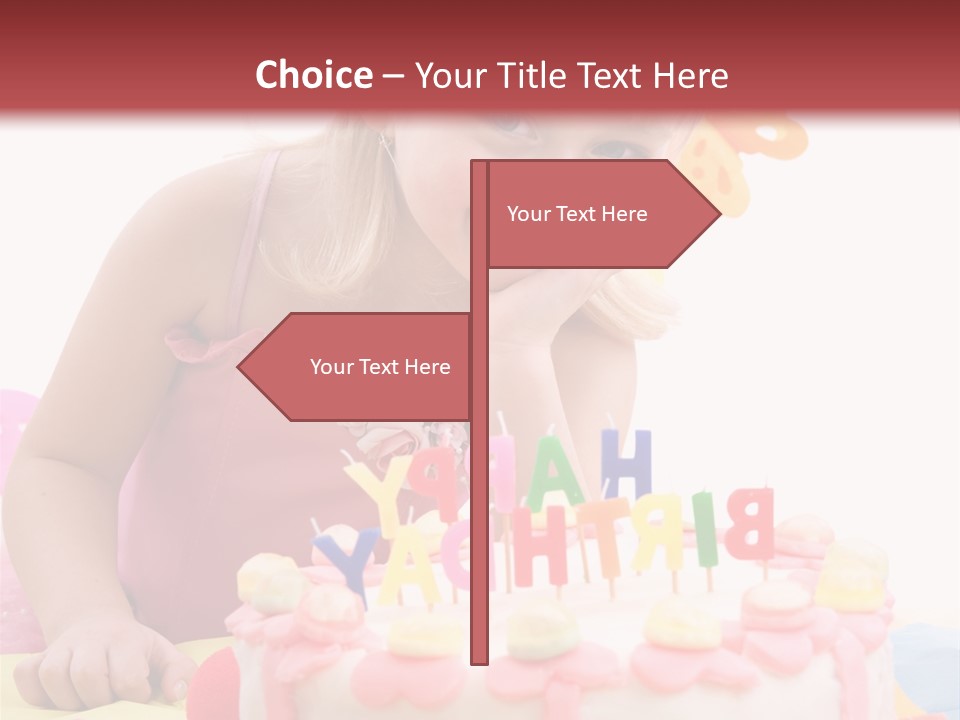 Looking Camera Birthday PowerPoint Template