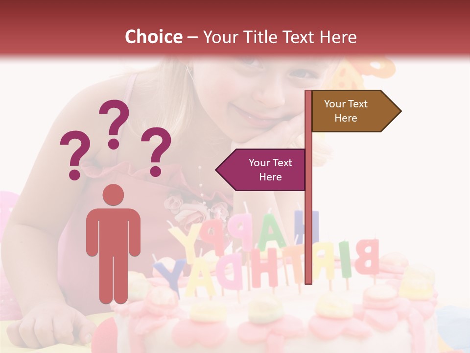 Looking Camera Birthday PowerPoint Template