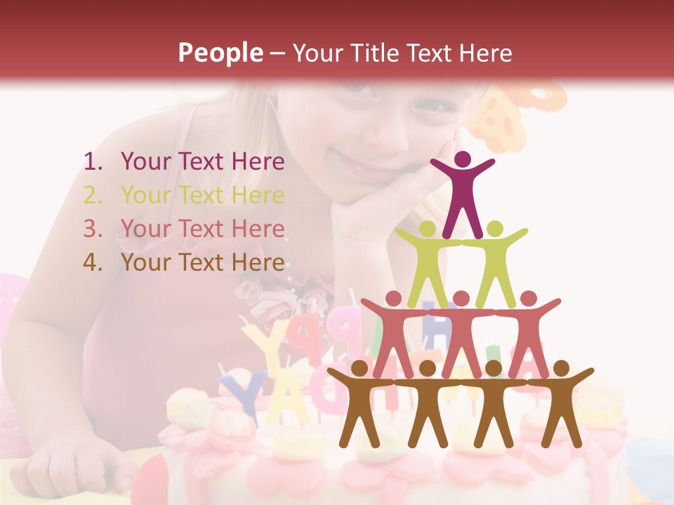 Looking Camera Birthday PowerPoint Template