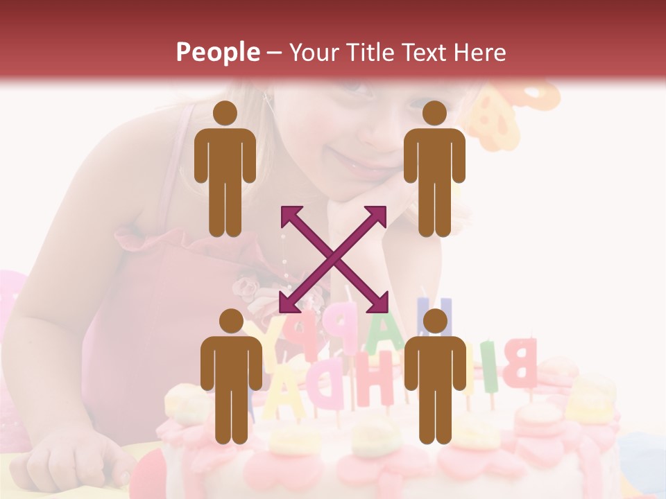 Looking Camera Birthday PowerPoint Template