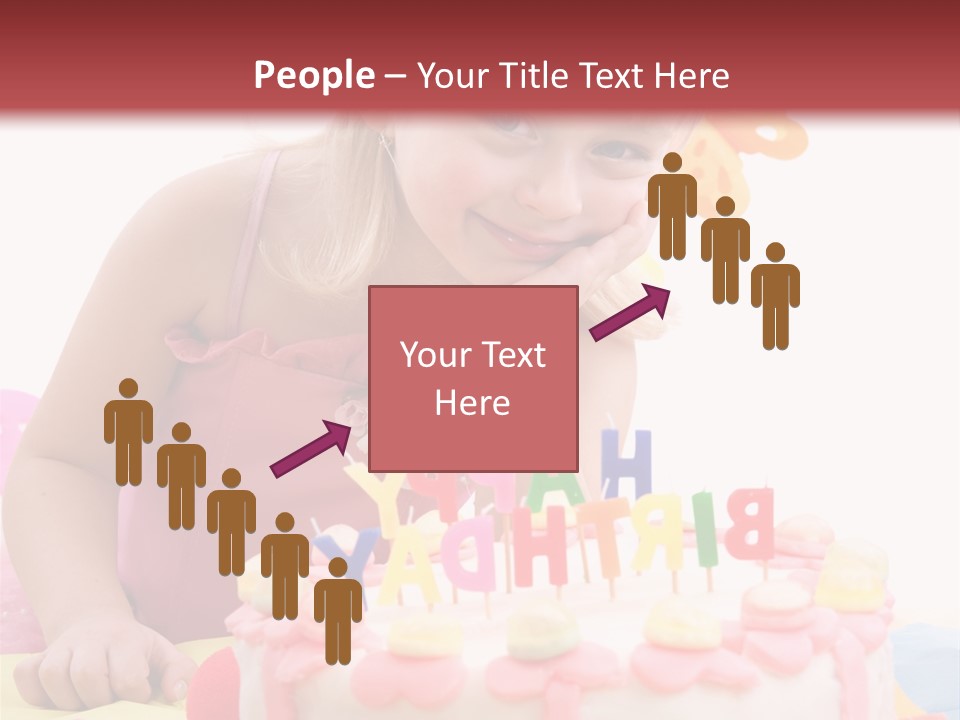 Looking Camera Birthday PowerPoint Template