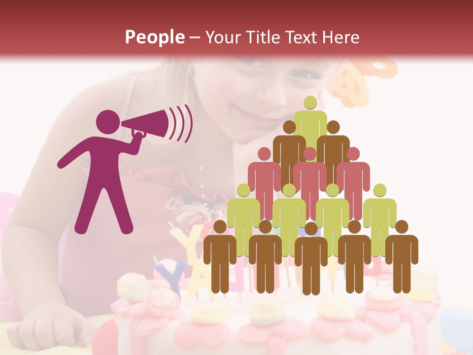 Looking Camera Birthday PowerPoint Template