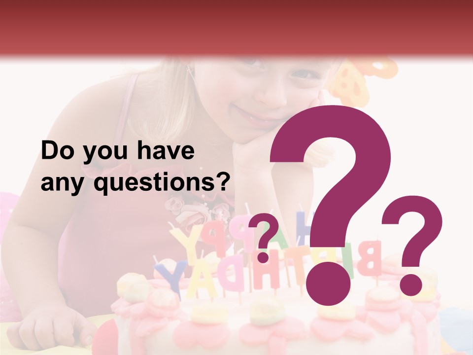 Looking Camera Birthday PowerPoint Template