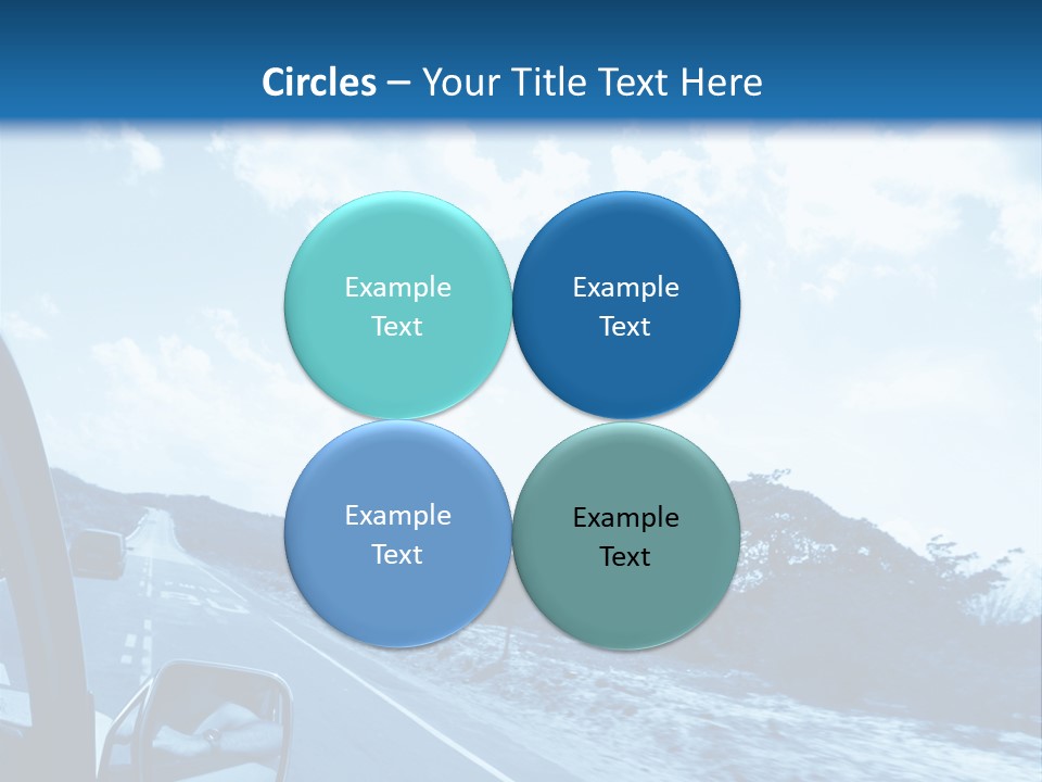 Speed Sky Futuristic PowerPoint Template